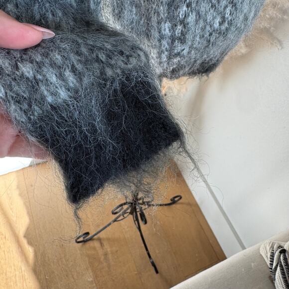 Anthropologie Corey Lynn Calter Mulitcolor Design Wool Crewneck Sweater Small - Picture 7 of 8